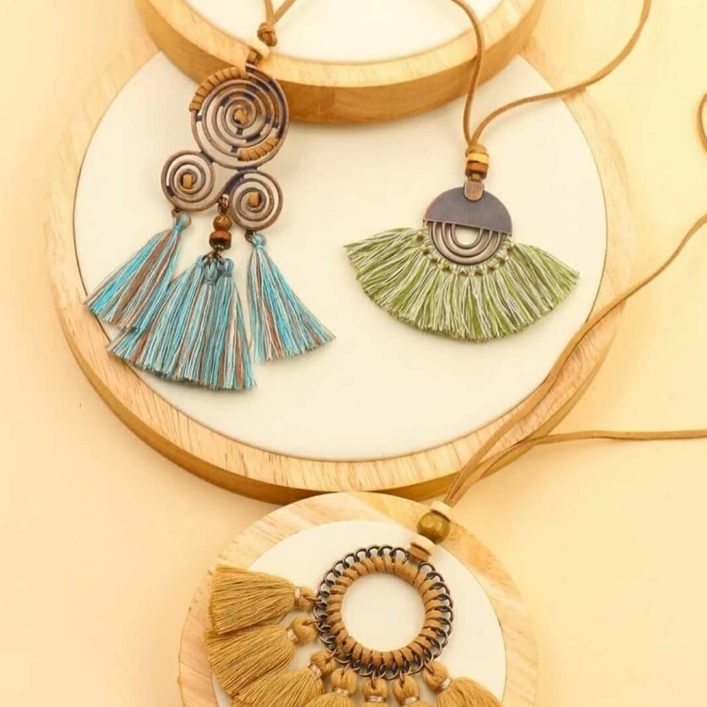 Long Boho Necklace